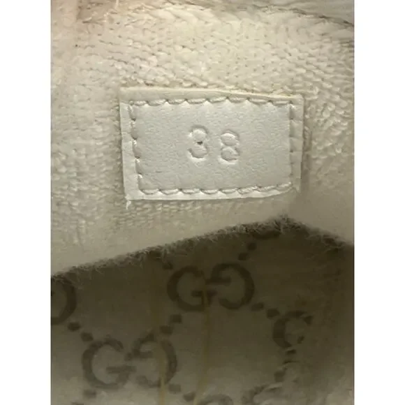 Gucci Rhyton White Red Pink 645771 2h060 9149 SZ 38 - Picture 10 of 11